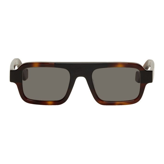 Photo: Loewe Tortoiseshell Square Aviator Sunglasses
