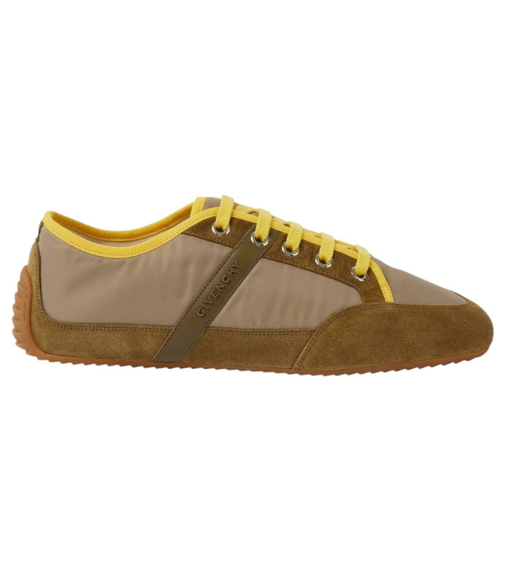 Photo: Givenchy Leather-trimmed suede sneakers