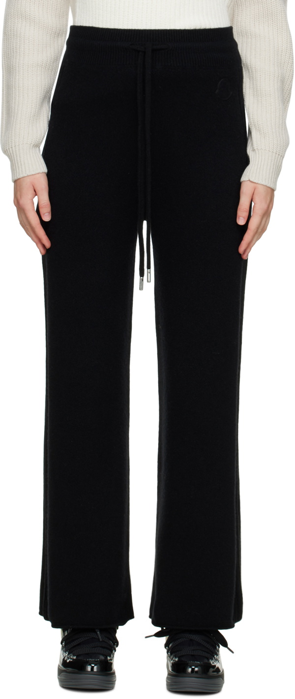 Moncler Black WideLeg Lounge Pants Moncler