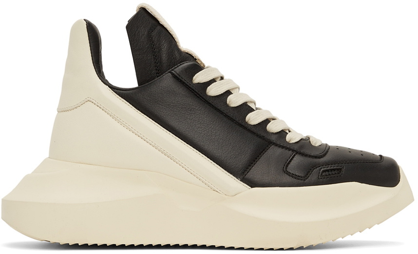 Rick Owens Black Geth Runner Sneakers Rick Owens