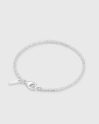 Hatton Labs Mini Anchor Bracelet Silver - Mens - Jewellery