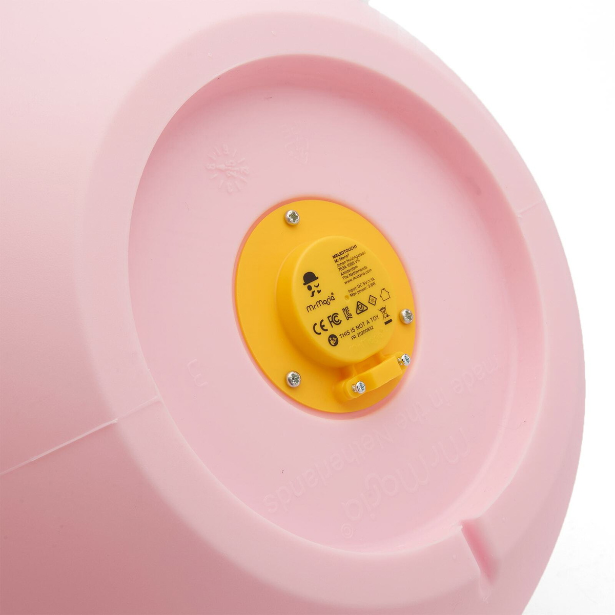 Mr Maria Smiley XL Lamp in Pink 
