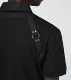 Alexander McQueen - Harness short-sleeved polo shirt