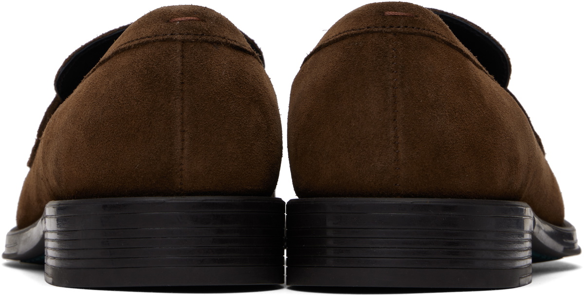 PS by Paul Smith Brown Suede Pierce Loafers