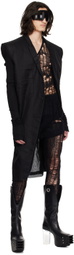 Rick Owens Black Spider Ziggy Jumpsuit
