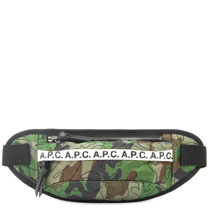 Photo: A.P.C. Camo Stitch Cross Body Bag