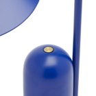 ferm LIVING Arum Portable Lamp in Bright Blue 