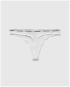 Calvin Klein Underwear Wmns 3 Pack Thong (Low Rise) White - Womens - Panties