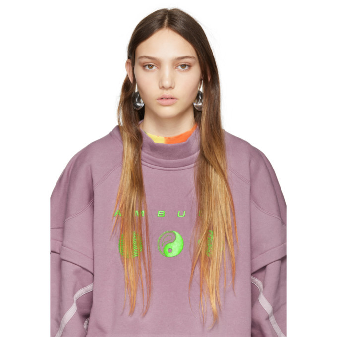 Ambush Silver Oversized Drop Earrings