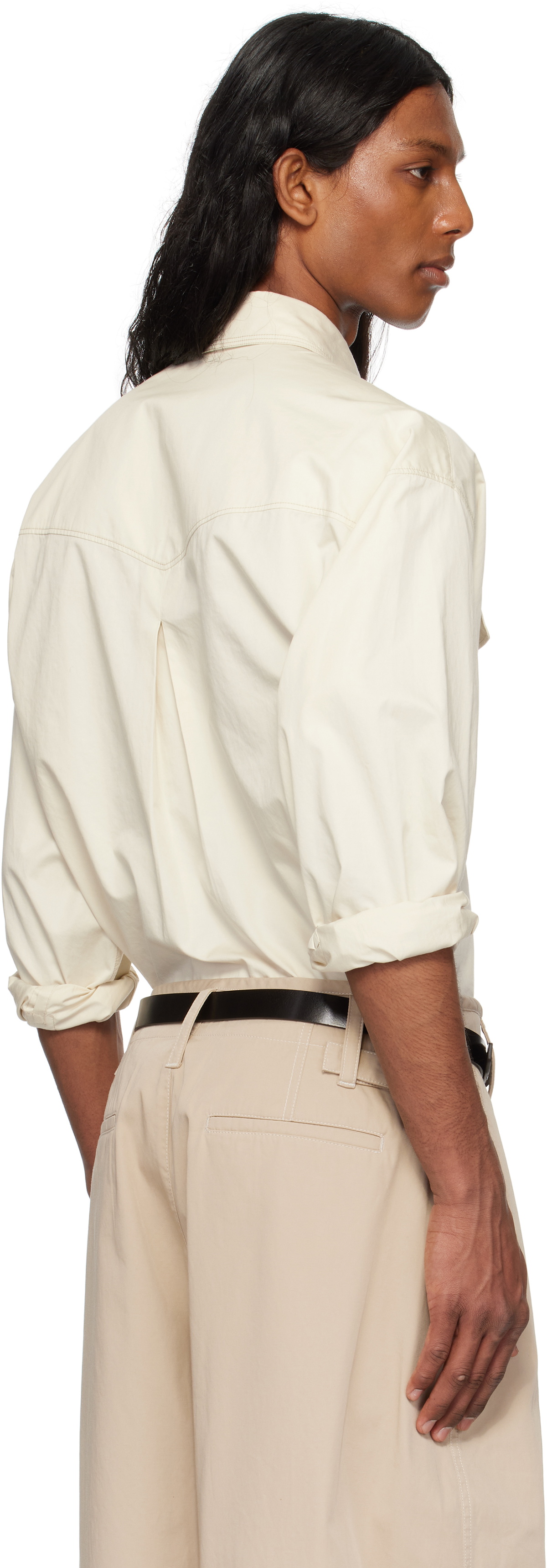 LEMAIRE Off-White Western Shirt Lemaire