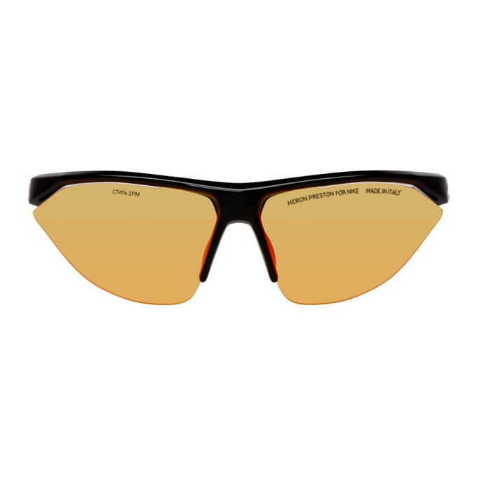 Photo: Heron Preston Black Nike Edition Tailwind Sunglasses