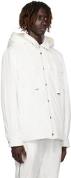 Moncler White Correze Jacket