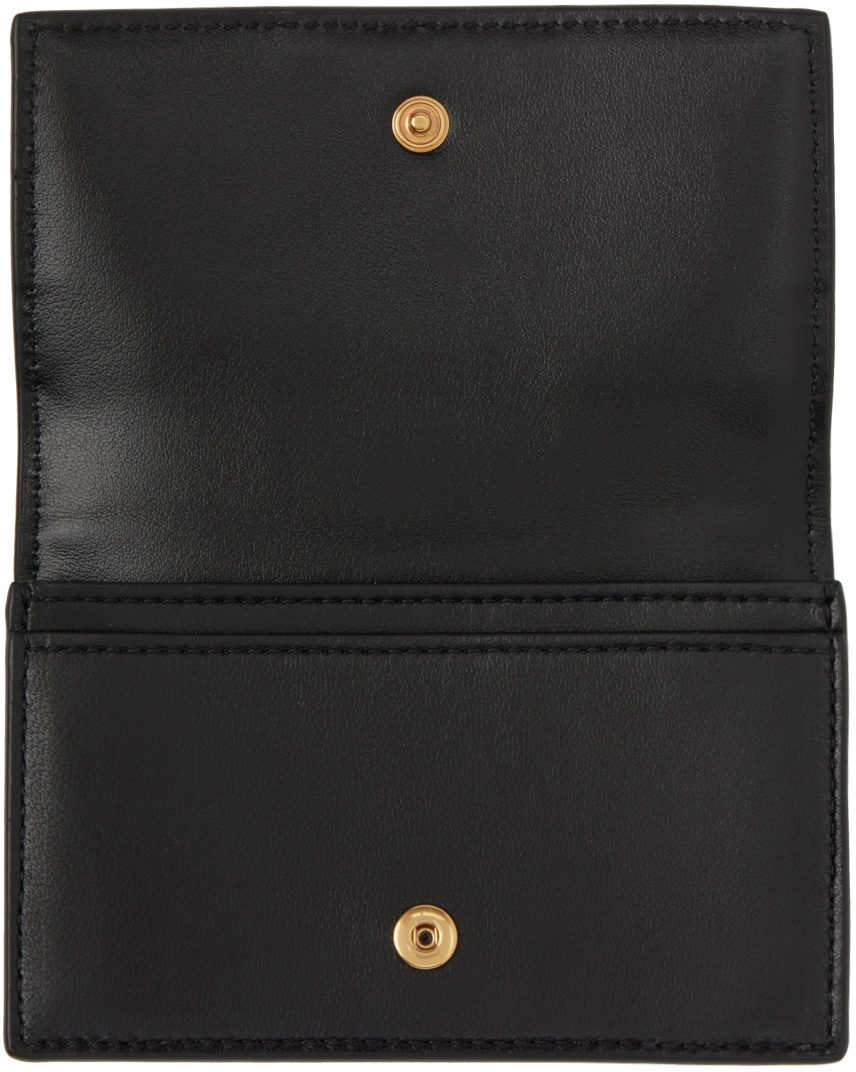 Bottega Black Business Card Holder Bottega