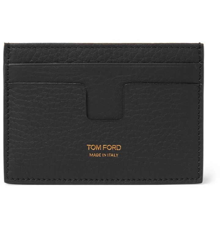 Photo: TOM FORD - Full-Grain Leather Cardholder - Black