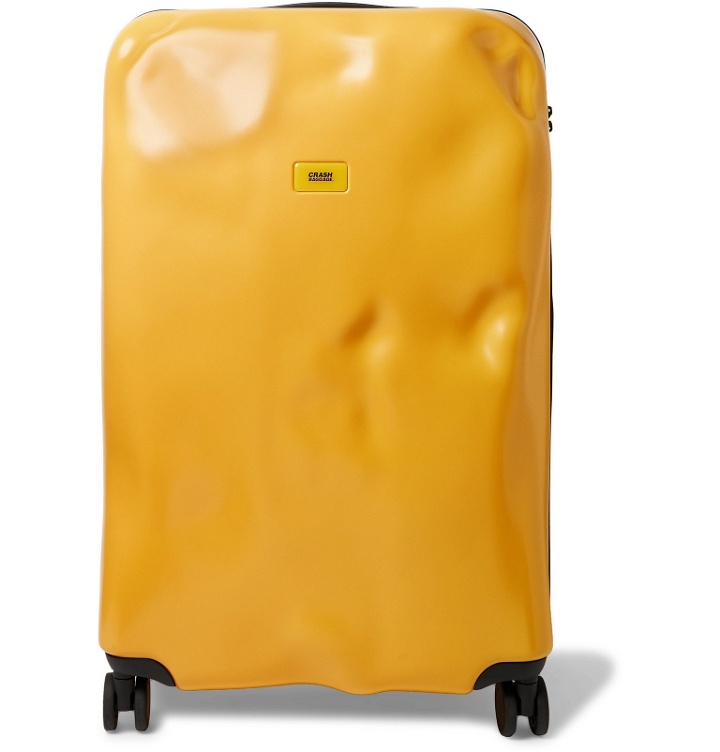 Photo: Crash Baggage - Icon Large Polycarbonate Suitcase - Yellow