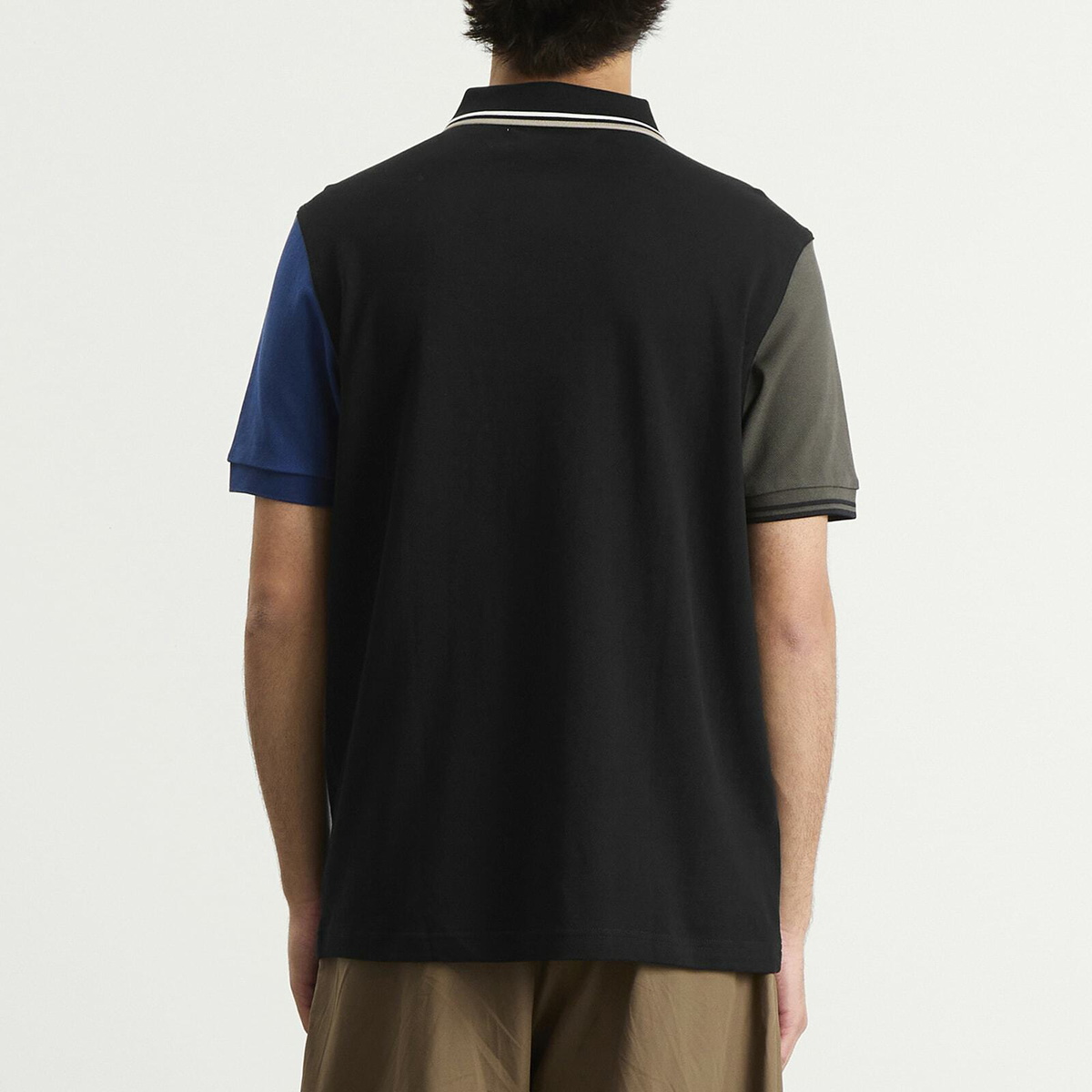 Comme des Garçons SHIRT Men's X Fred Perry Polo Shirt in Black