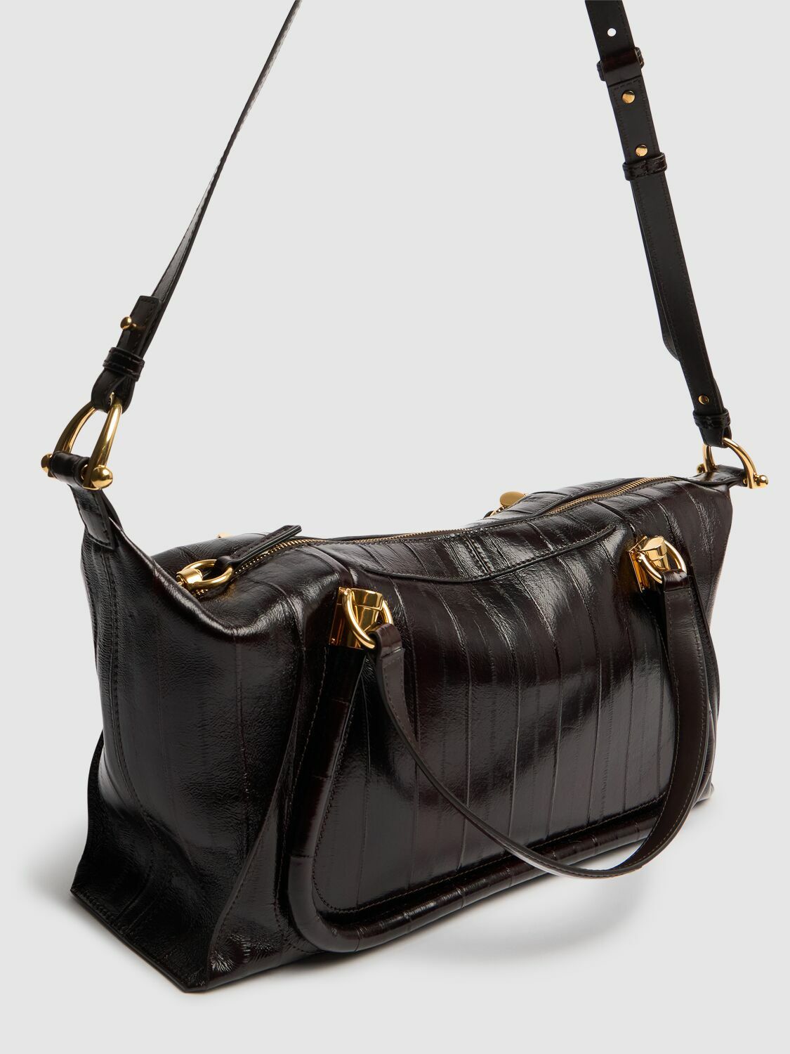 CHLOÉ Paraty 24 Leather Shoulder Bag Chloe