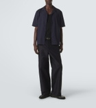 Sunspel Striped cotton shirt