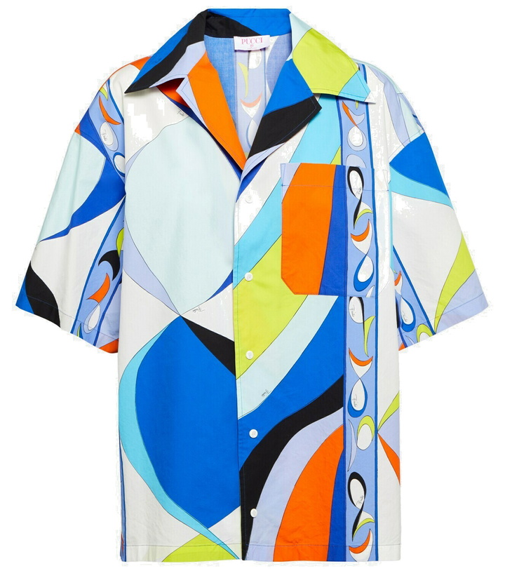 Photo: Pucci Printed cotton shirt