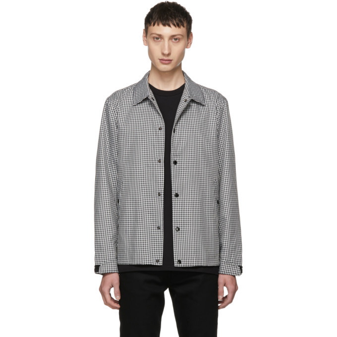 Photo: Rag and Bone Black and White Houndstooth Coaches Jacket