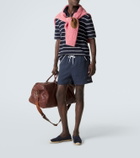 Ralph Lauren Purple Label Striped cotton polo shirt