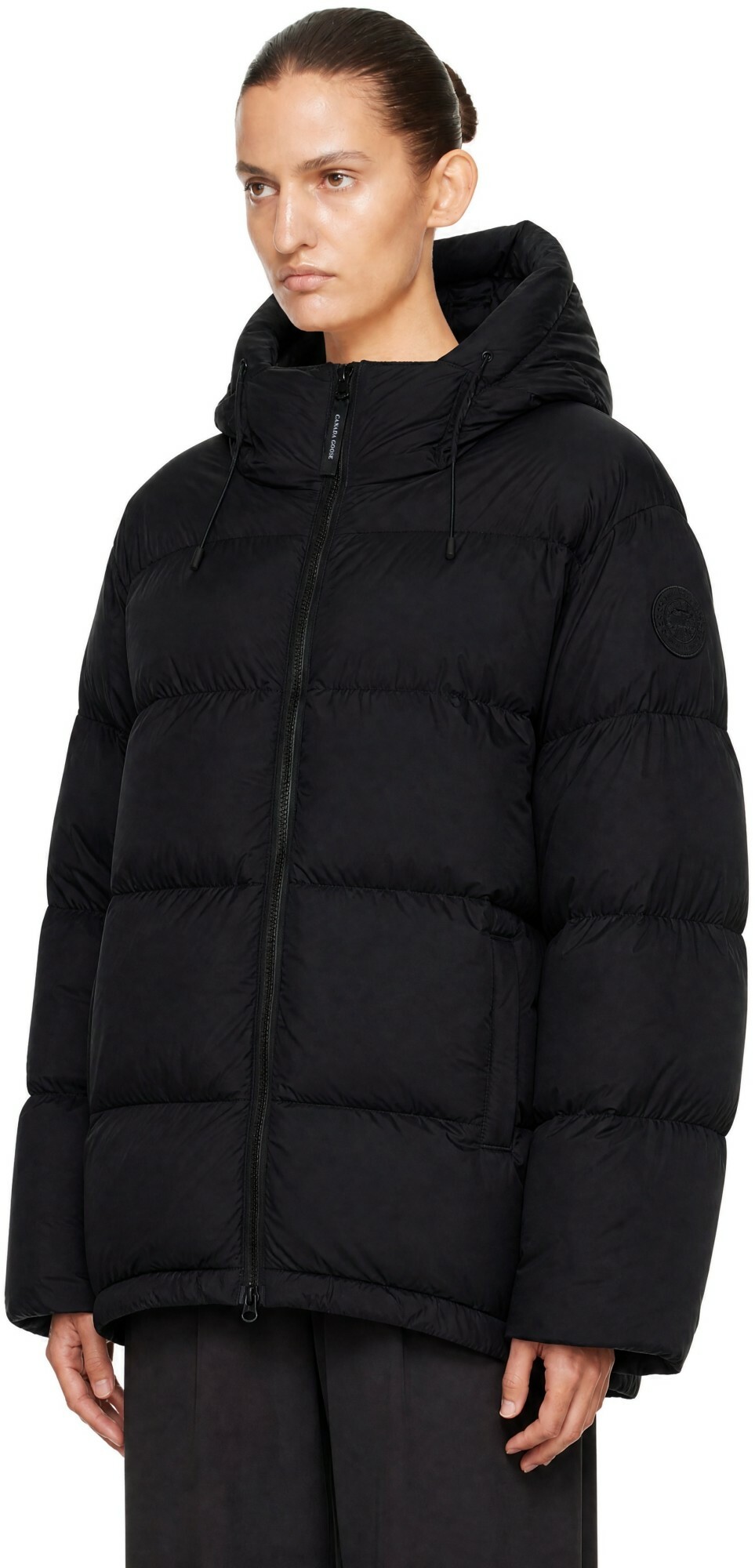 Canada Goose Black Fallon Puffer Down Coat