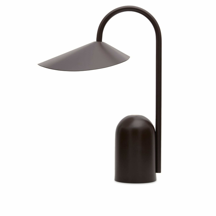 Photo: ferm LIVING Arum Portable Lamp in Dark Chocolate 