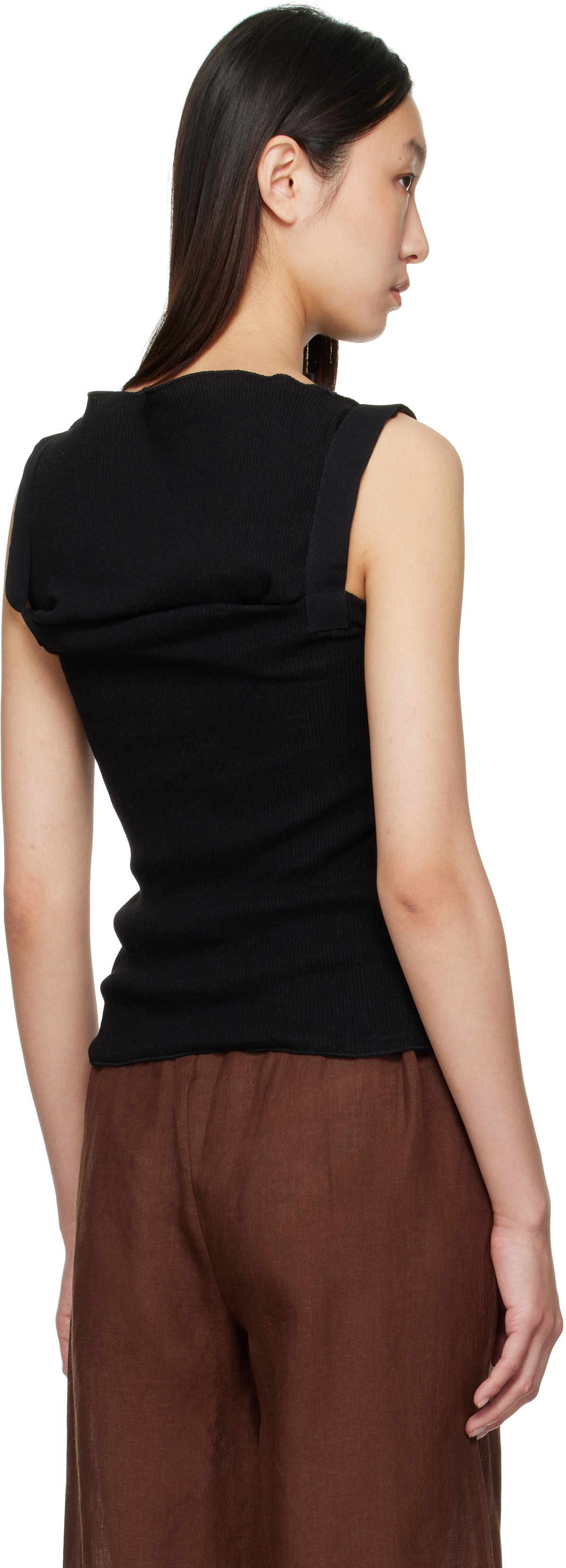 Baserange Black Lud Top
