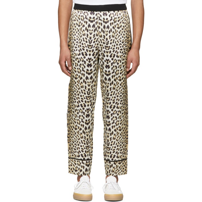 Photo: 3.1 Phillip Lim Reversible Navy and Leopard PJ Trousers 
