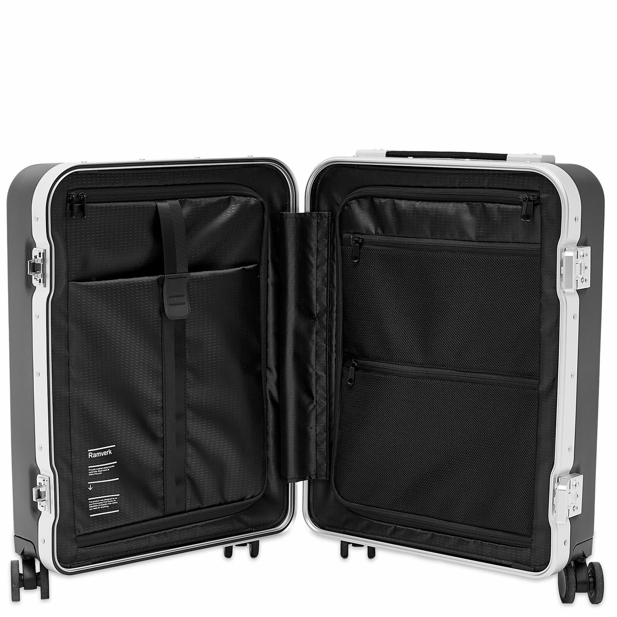 Db Journey Ramverk Pro Carry-On Luggage in Black/Silver 