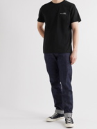 A.P.C. - Logo-Print Cotton-Jersey T-Shirt - Black