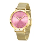 Swan & Edgar Yacht Quartz Pink Dial Ladies Watch SEL022