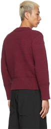 Craig Green Burgundy Knot Sweater