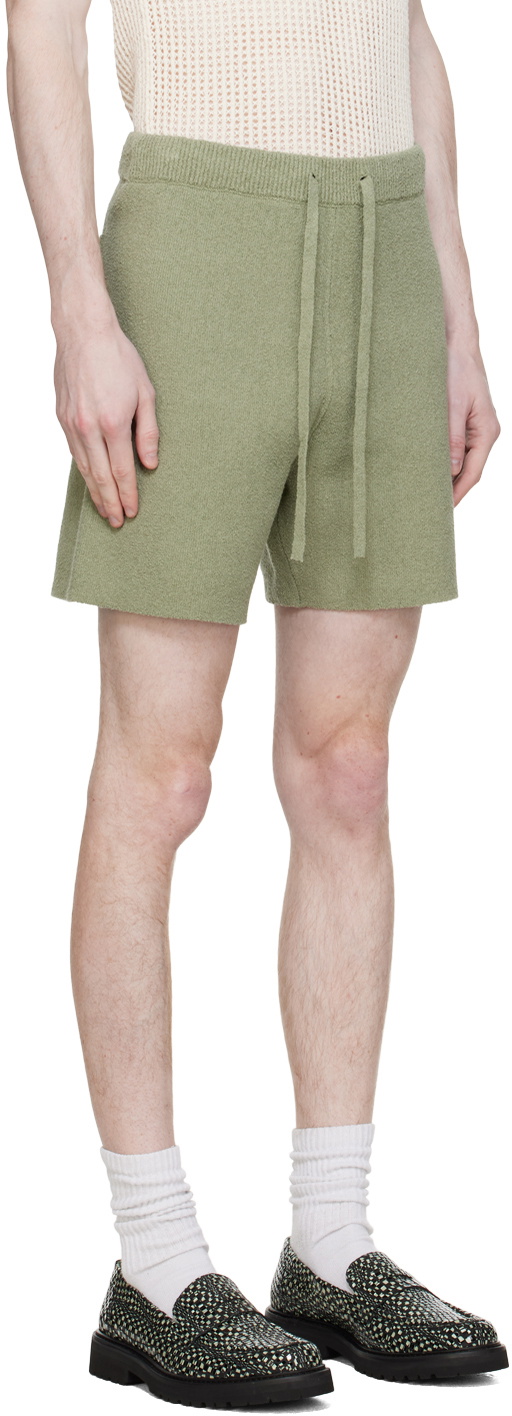 Nanushka Green Walter Shorts
