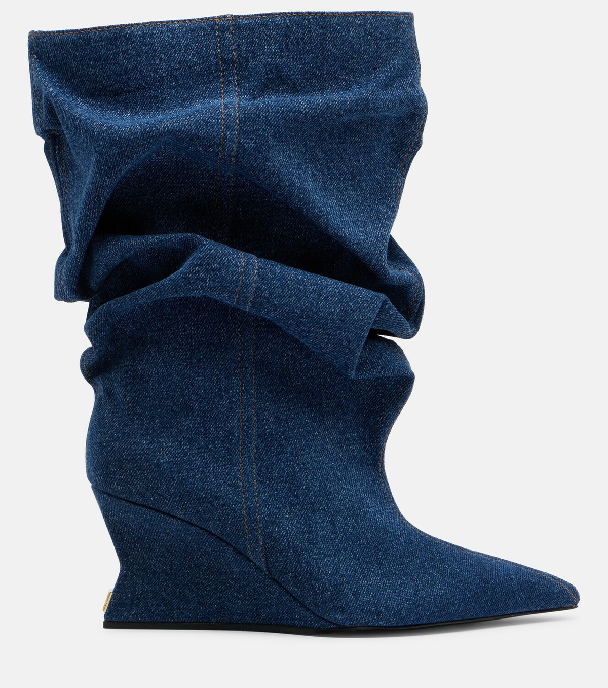 Balmain Denim ankle boots