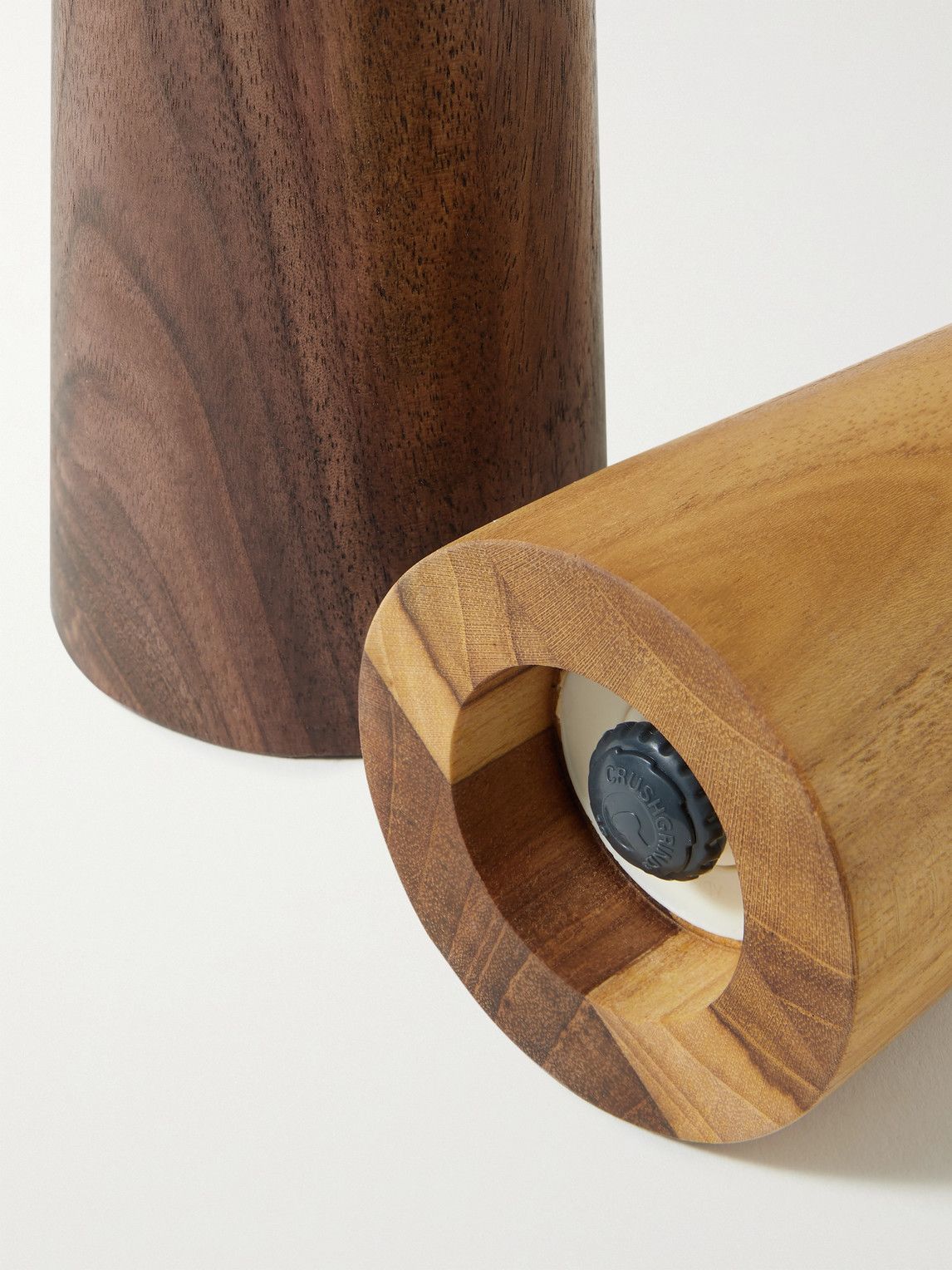 THE CONRAN SHOP Walnut and Teak Wood Salt and Pepper Grinder Set