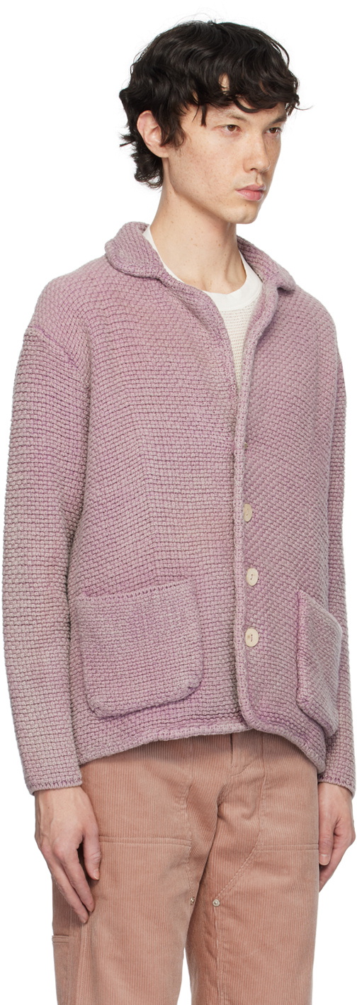 Isa Boulder SSENSE Exclusive Purple Dash Blazer