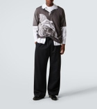 Simone Rocha Printed cotton jersey T-shirt