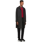 Kenzo Grey Wool Core Coat