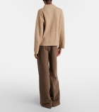Brunello Cucinelli Monili cotton wide-leg pants