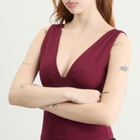 TALA Women's 365 Cupro Twist Vest in Port