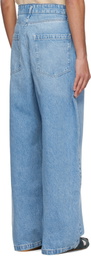 Camiel Fortgens Blue Washed Denim Jeans