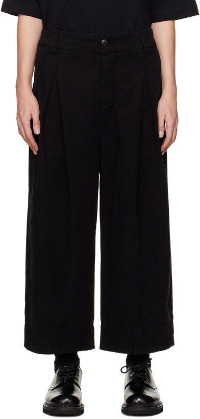 Photo: Toogood Black 'The Etcher' Trousers