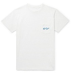 Velva Sheen - Logo-Print Cotton-Jersey T-Shirt - White