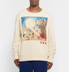 Gucci - Printed Loopback Cotton-Jersey Sweatshirt - Men - Cream