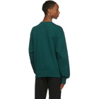 Kenzo Green Velvet Tiger Sweatshirt
