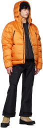 HH-118389225 Orange Arc Down Jacket