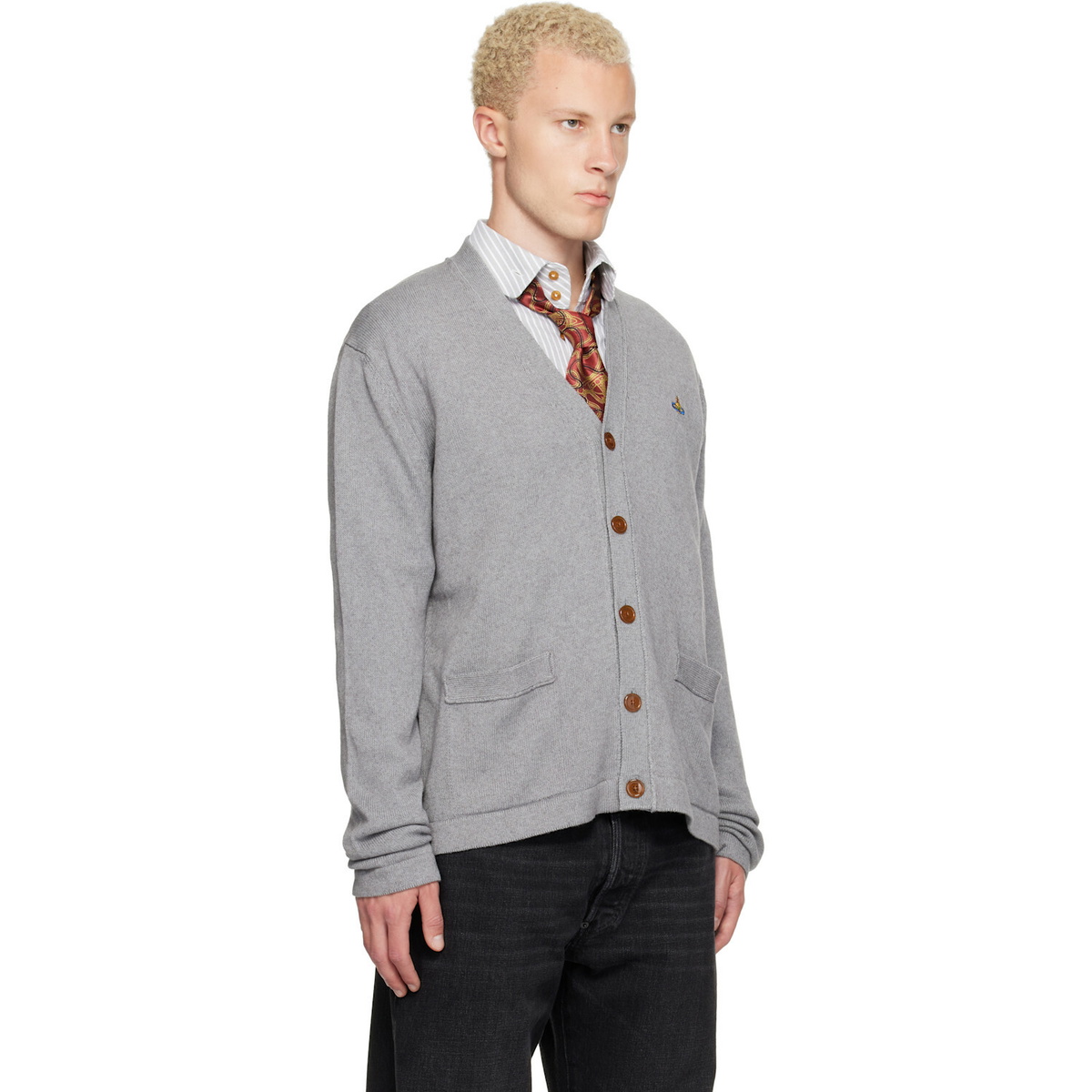 Vivienne Westwood Gray Alex Cardigan