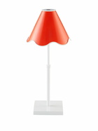 Jonathan Adler Orange Ripple Rechargeable LED Table Lamp