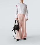 Simone Rocha Faux pearl-embellished crossbody bag